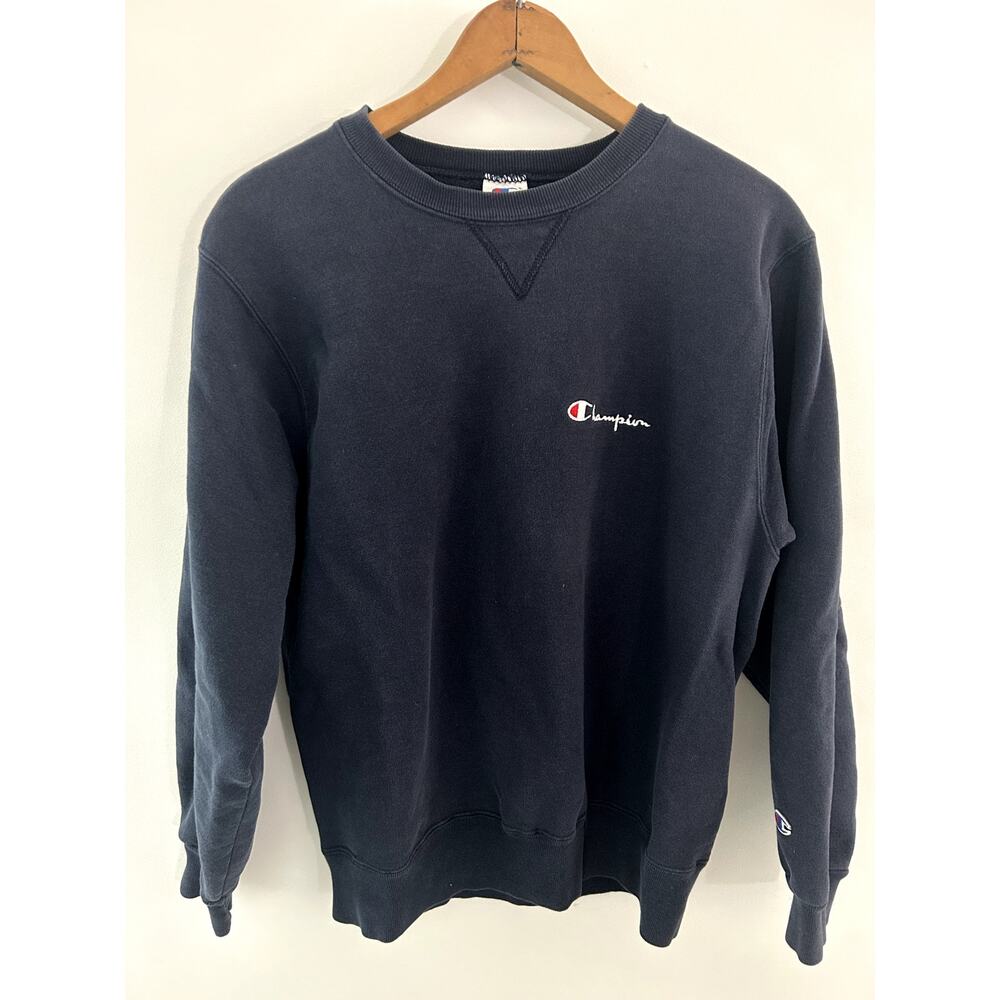 90s Champion Crew Neck Essential Navy Blue *Great Condition